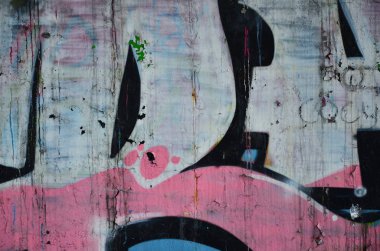 Doku üzerinde tasvir edilmiştir grafiti boyama duvar parçasının. Grafiti sokak sanatı ve grafiti kültür konularda bir fotoğraf çizim bir parça görüntüsünü