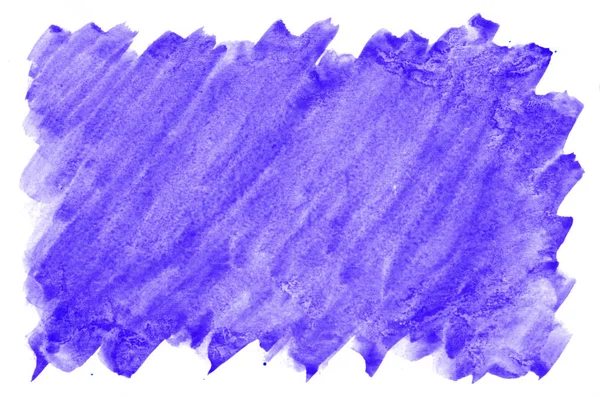 Färgglada Blå Vattenfärg Våt Pensel Färg Flytande Bakgrund För Tapet — Stockfoto