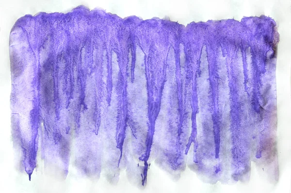 Aquarela Fundo Molhado Cores Azul Violeta Magenta Rosa Fundo Abstrato — Fotografia de Stock