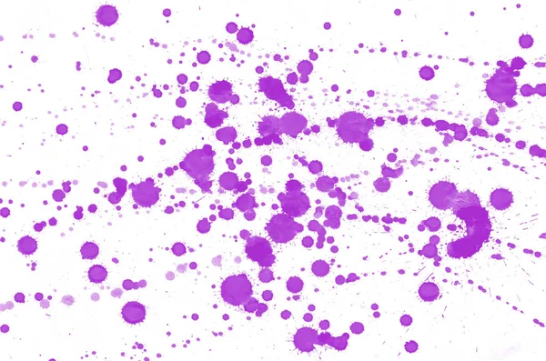 Анотація Акварельного Фонового Зображення Змішаних Барвистих Плям Фіолетового Кольору Барвистий — стокове фото