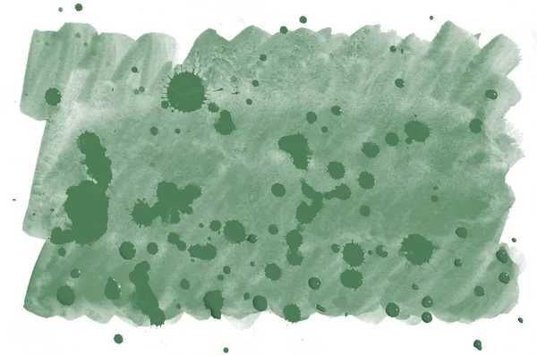 Fundo Aquarela Verde Escuro Colorido Para Papel Parede Ilustração Aquarelle — Fotografia de Stock