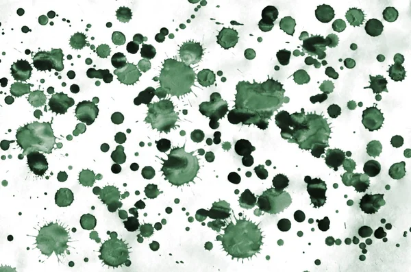 Цветной Темно Зеленый Акварельный Фон Обоев Яркая Цветная Иллюстрация Aquarelle — стоковое фото