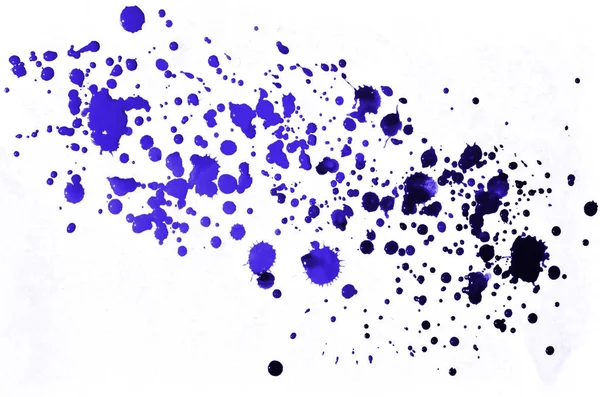 Цветной Фиолетовый Акварель Мокрой Кисти Жидкий Фон Обоев Визитной Карточки — стоковое фото