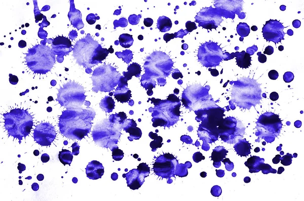 Colorido Violeta Acuarela Pincel Húmedo Pintura Fondo Líquido Para Fondo —  Fotos de Stock