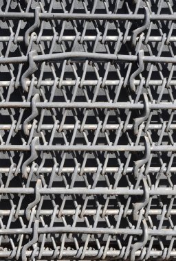 Siyah renk metal çok katmanlı kalın ızgara. Kompozit doku