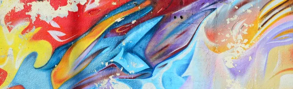 Абстрактные Граффити Бетонной Стене Фоновая Текстура — стоковое фото