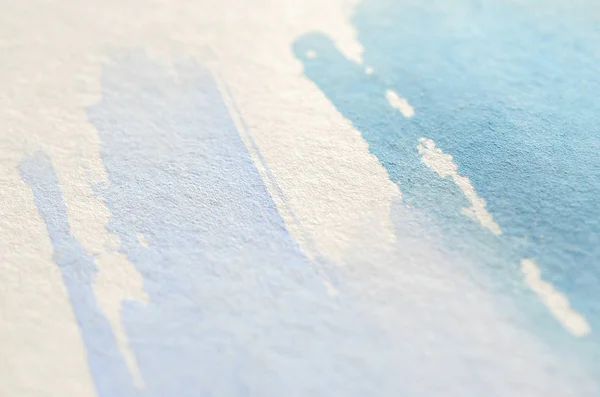 수채화 형태로 차가운 블루와 바이올렛 톤에서 — 스톡 사진