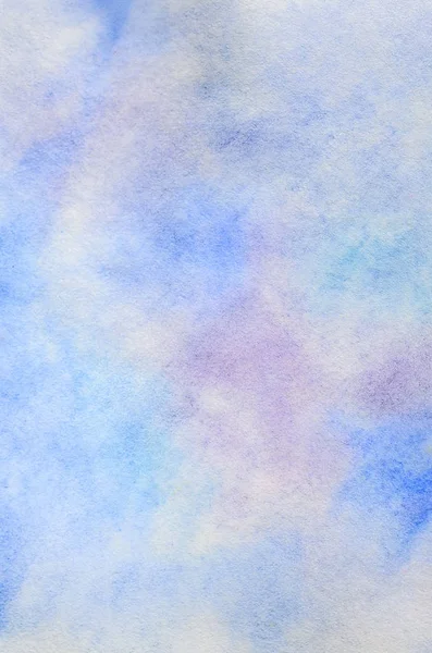 Abstract Background Illustration Form Watercolor Strokes Drops Executed Cold Blue — Stock Photo, Image