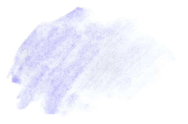 濡れた色スワイプ 透明のままの形で水彩イラスト — ストック写真