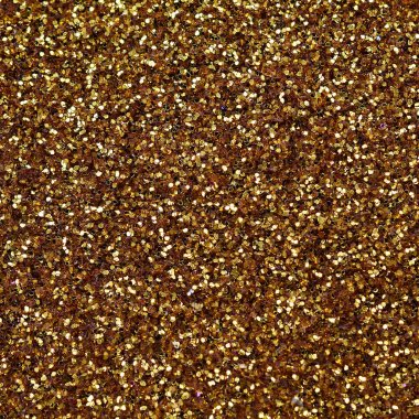 Sarı dekoratif payetler büyük miktarda. Arka plan doku ışık rasgele bir sırada yansıtmak, küçük parlak elemanları ile. Glitter doku