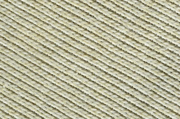 Fabric Texture Soft Yellow Knitted Sweater Macro Image Structure Bindings — Stock Photo, Image