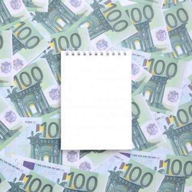 Beyaz defter ile temiz Sayfalar yeşil parasal mezhepleri 100 milyon avroluk bir dizi yalan. Bir sürü para sonsuz bir yığın oluşturur