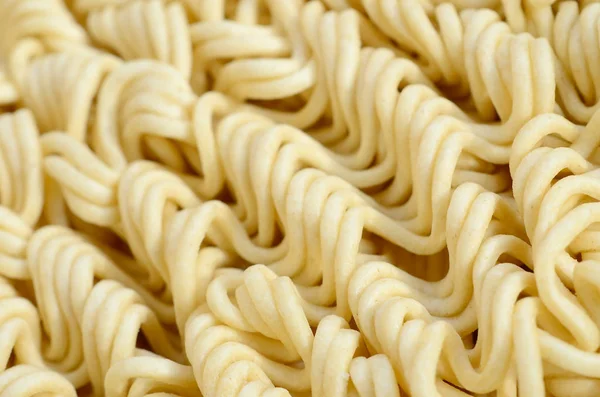 Κλείνω Πάνω Θέα Κίτρινα Ξηρή Στιγμιαία Noodles Κινέζικα Παραδοσιακά Τρόφιμα — Φωτογραφία Αρχείου
