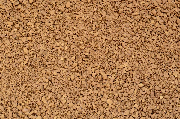 Tekstura Zmielonej Kawy Postaci Wielu Małych Kamyczków Ciemny Kolor Brązowy — Zdjęcie stockowe