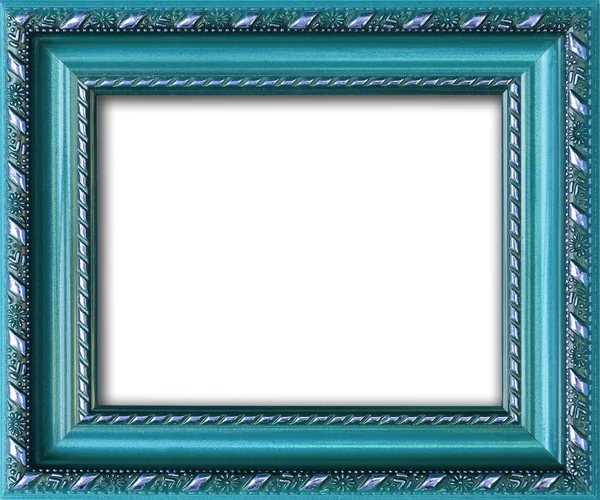 Empty Picture Frame Free Place Isolated White — Stock Photo, Image