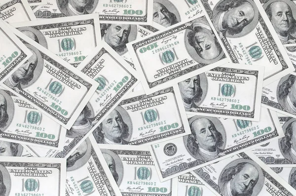 Pattern Many Dollar Bills Background Image — Stock Photo, Image