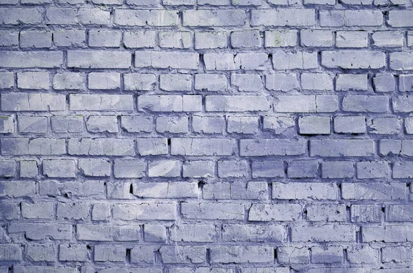 Kare Tuğla Blok Duvar Arka Plan Doku Violet Boyalı — Stok fotoğraf