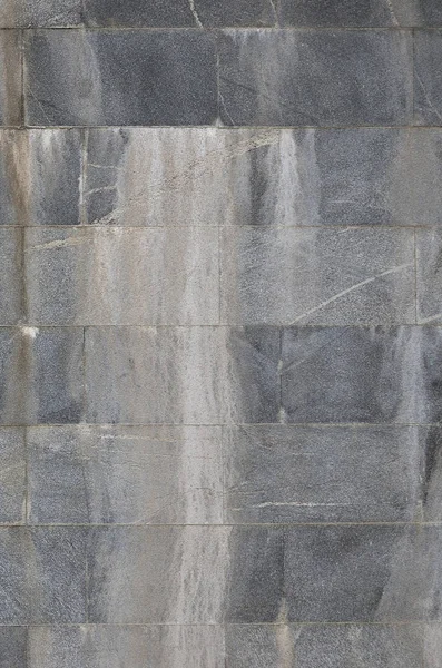 Texture Fond Mur Partir Vieux Granit Gris Carreaux — Photo