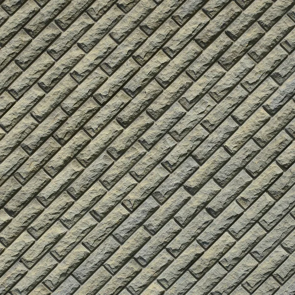 Textuur Van Muur Gemaakt Van Moderne Verlichting Bruine Baksteen Achtergrondafbeelding — Stockfoto