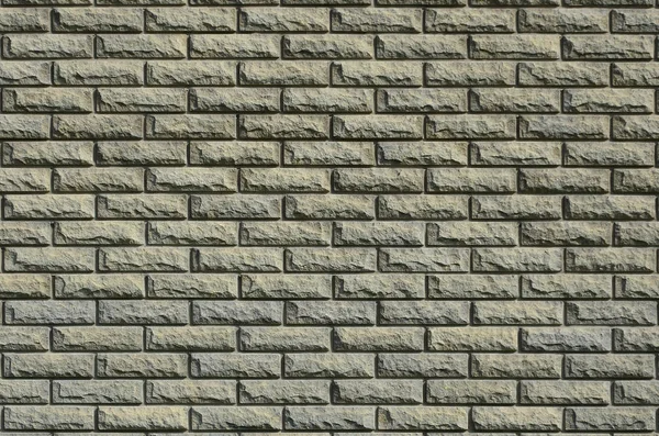 Texture Wall Made Modern Relief Brown Brick Background Image — Stock Photo, Image