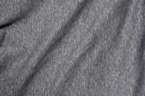 Close Rumpled Heater Knitted Sport Jersey Hoodie Fabric Textured Cloth — Stock Photo, Image