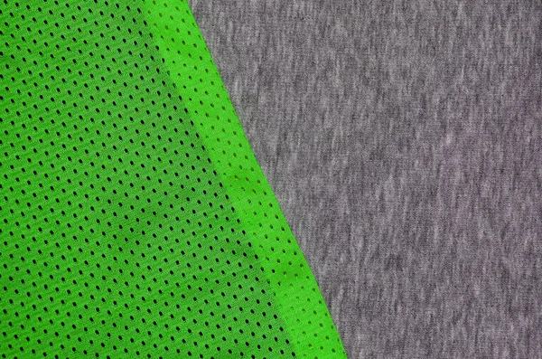 Vista Superior Superficie Textil Tela Calentador Cerca Arrugado Textura Tejido — Foto de Stock