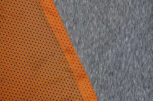 Ansicht Der Textilen Oberfläche Von Oben Nahaufnahme Zerknüllte Heizung Und — Stockfoto