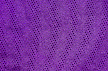 Spor giyim kumaş doku arka plan. Üstten Görünüm kumaş Tekstil yüzey. Metin alanı olan renkli basketbol forması