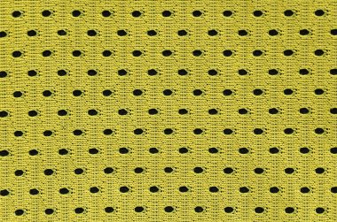 Spor giyim dokusuna polyester elyaf yapılmış. Dış Giyim spor eğitim için bir mesh dokusu gerilebilir naylon kumaş vardır