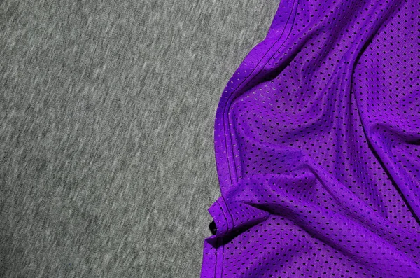 Tampilan Atas Permukaan Tekstil Kain Close Gemuruh Pemanas Dan Rajutan — Stok Foto