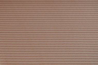 Çatıda boyalı metal doku. Detaylı görmek için kaplama çatı çatı eğimli. Yüksek kaliteli çatı kaplama