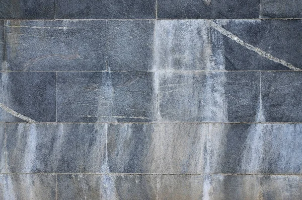 Texture Mur Grandes Tuiles Granit Qui Sont Recouvertes Stries Blanches — Photo