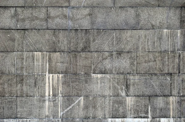 Texture Mur Grandes Tuiles Granit Qui Sont Recouvertes Stries Blanches — Photo