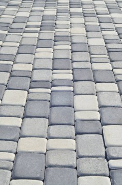 Kare, detaylı bir fotoğrafını koydu modern kaldırım taşı köşeleri yuvarlatılmış dışında. Trafiğe kapalı alanlarda doğru tasarım