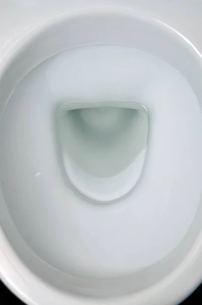 Photograph White Ceramic Toilet Bowl Dressing Room Bathroom Ceramic Sanitary — Stock Photo, Image