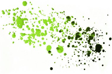 Işık yeşil suluboya arka plan beyaz kağıt üzerinde. Bir metin için dokular, afişler, broşürler, posterler, yazıtlar yeri olan. Sulu Boya tasarım öğesi web dekorasyon için