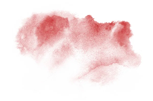 Hand Ritat Röda Akvarell Form För Din Design Creative Målade — Stockfoto