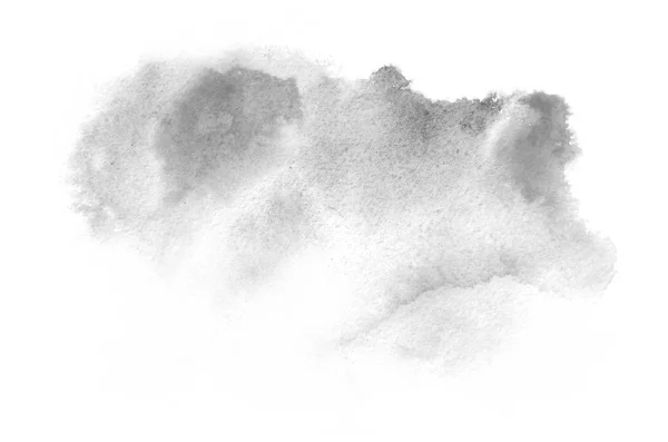 Disegnato Mano Bianco Nero Acquerello Forma Vostro Disegno Sfondo Dipinto — Foto Stock