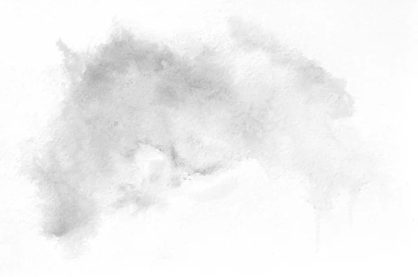 Disegnato Mano Bianco Nero Acquerello Forma Vostro Disegno Sfondo Dipinto — Foto Stock