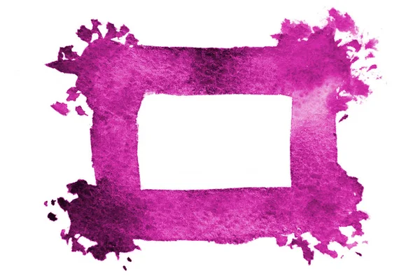 Фоновое Изображение Абстрактных Акварельных Пятен Образующих Случайную Форму Фиолетового Цвета — стоковое фото