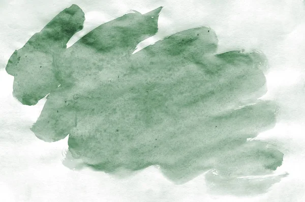 Fundo Aquarela Verde Escuro Colorido Para Papel Parede Ilustração Aquarelle — Fotografia de Stock