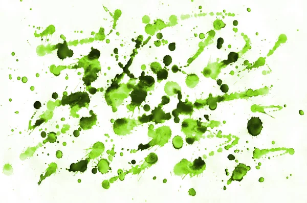 Işık yeşil suluboya arka plan beyaz kağıt üzerinde. Bir metin için dokular, afişler, broşürler, posterler, yazıtlar yeri olan. Sulu Boya tasarım öğesi web dekorasyon için