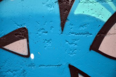 Güzel sokak sanat graffiti. Moda renkler şehir duvarları üzerinde çizim yaratıcı renk. Çağdaş kent kültürü. Başlık boya duvarlar. Kültür gençlik protesto