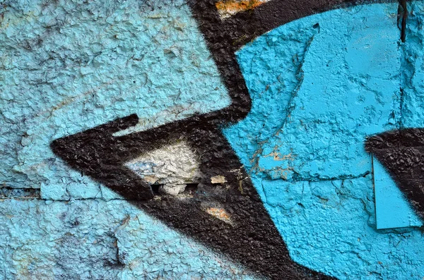 Kunst Onder Grond Beautiful Street Art Graffiti Stijl Muur Versierd — Stockfoto