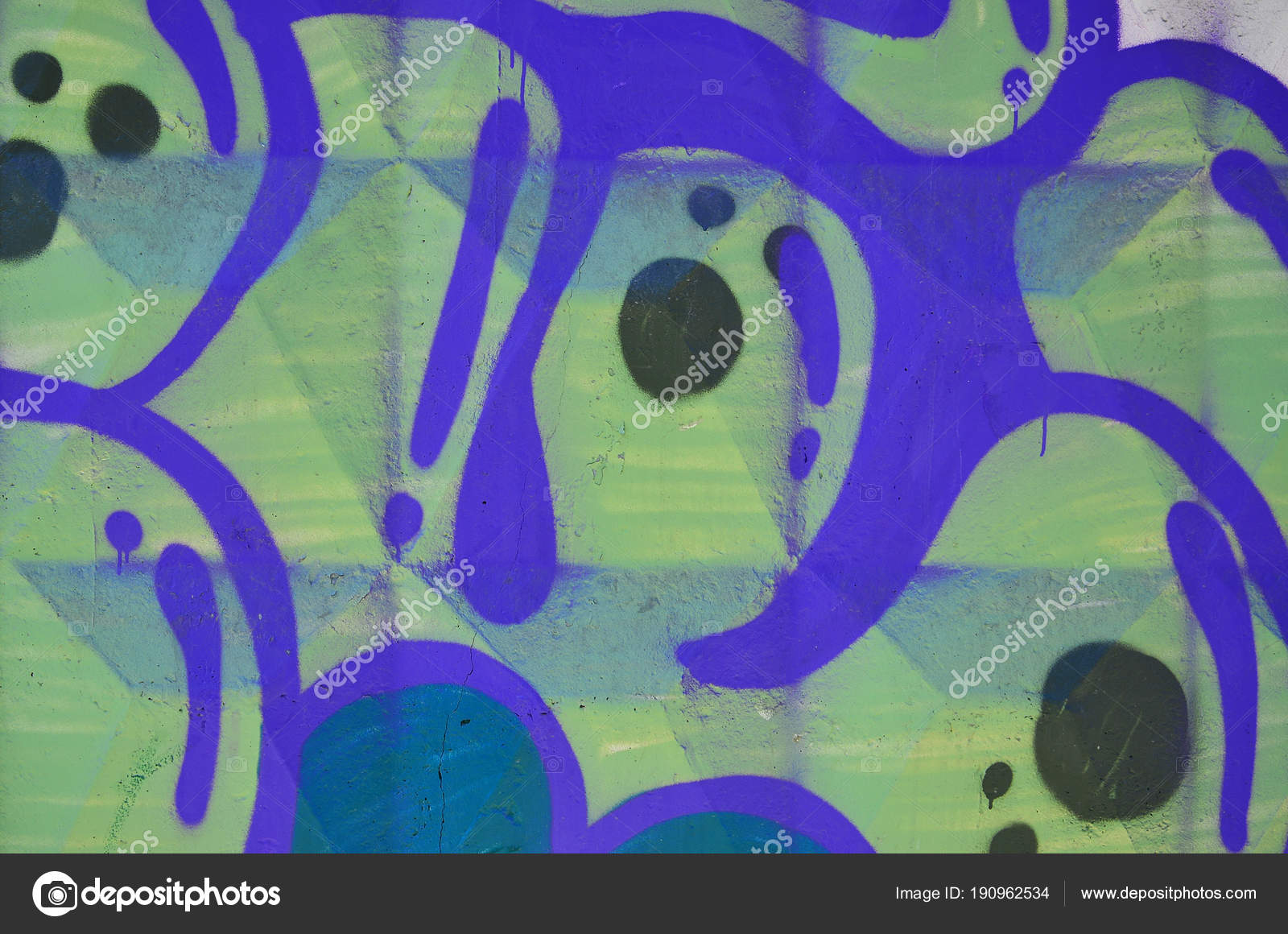 Fragmento Viejo Graffiti Color Dibujo Pared Imagen Fondo Como Una