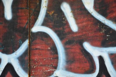 Doku üzerinde tasvir edilmiştir grafiti boyama duvar parçasının. Grafiti sokak sanatı ve grafiti kültür konularda bir fotoğraf çizim bir parça görüntüsünü