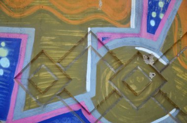 Doku üzerinde tasvir edilmiştir grafiti boyama duvar parçasının. Grafiti sokak sanatı ve grafiti kültür konularda bir fotoğraf çizim bir parça görüntüsünü