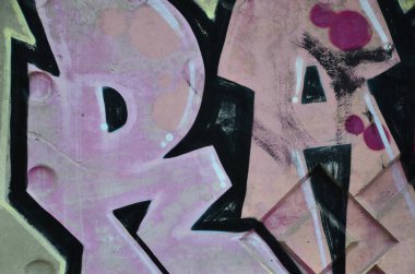 Doku üzerinde tasvir edilmiştir grafiti boyama duvar parçasının. Grafiti sokak sanatı ve grafiti kültür konularda bir fotoğraf çizim bir parça görüntüsünü