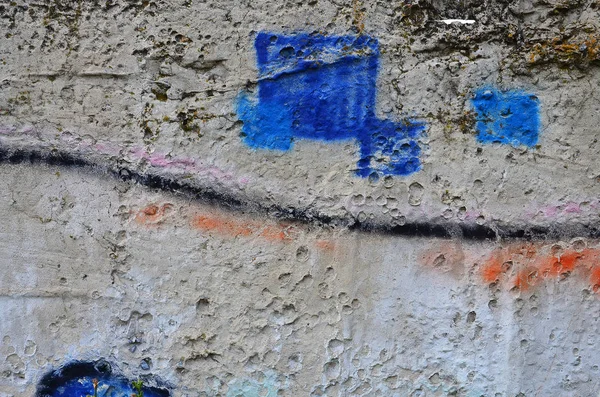 Крупный План Рисунка Граффити Фон Изображения Тему Уличного Искусства Вандализма — стоковое фото