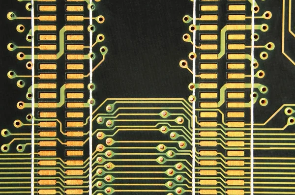 Detail Barevné Mikro Spojů Abstraktní Pozadí Technologie Počítač Mechanismus Detailech — Stock fotografie